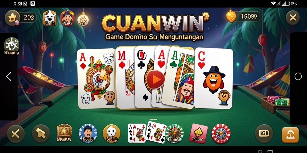 Tampilan gameplay seru CUANWIN yang mengasyikkan.