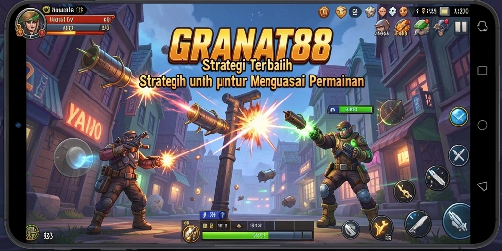 Tampilan gameplay GRANAT88 yang mendebarkan dan taktis.