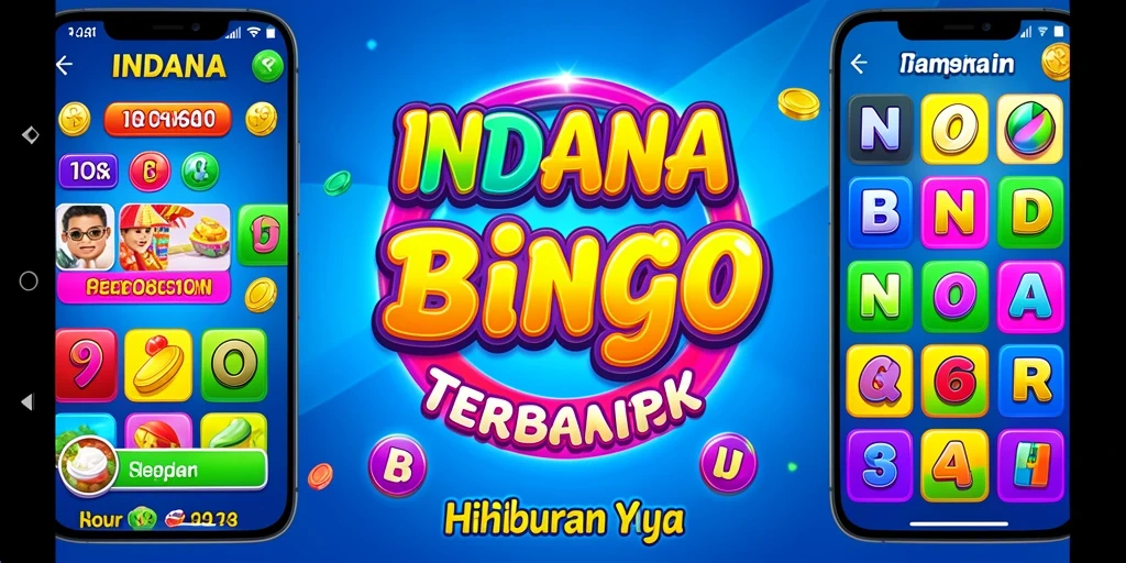 Screenshot INDAAA menampilkan gameplay Bingo yang mengasyikkan dan penuh warna.