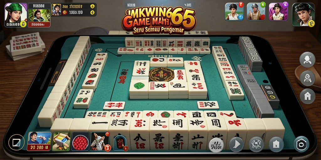 Gameplay seru MKWIN666 dengan desain Mahjong yang memukau.