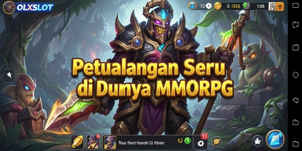 Tampilan gameplay OLXSLOT dengan karakter dan lingkungan yang menawan.