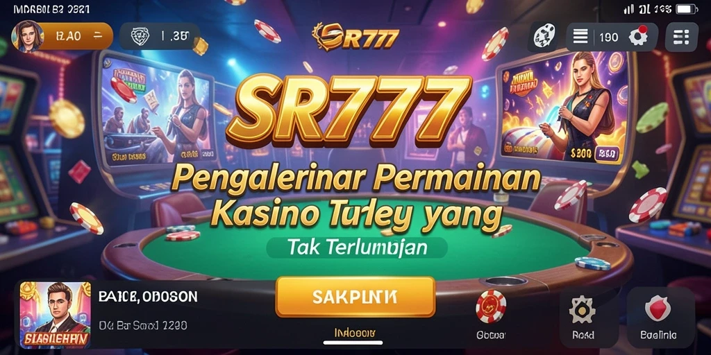 Screenshot gameplay SR777 menampilkan suasana kasino yang menarik dan penuh aksi.