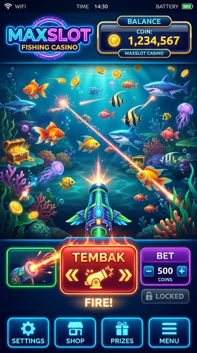 Pengguna menikmati kemudahan akses di aplikasi maxslot.